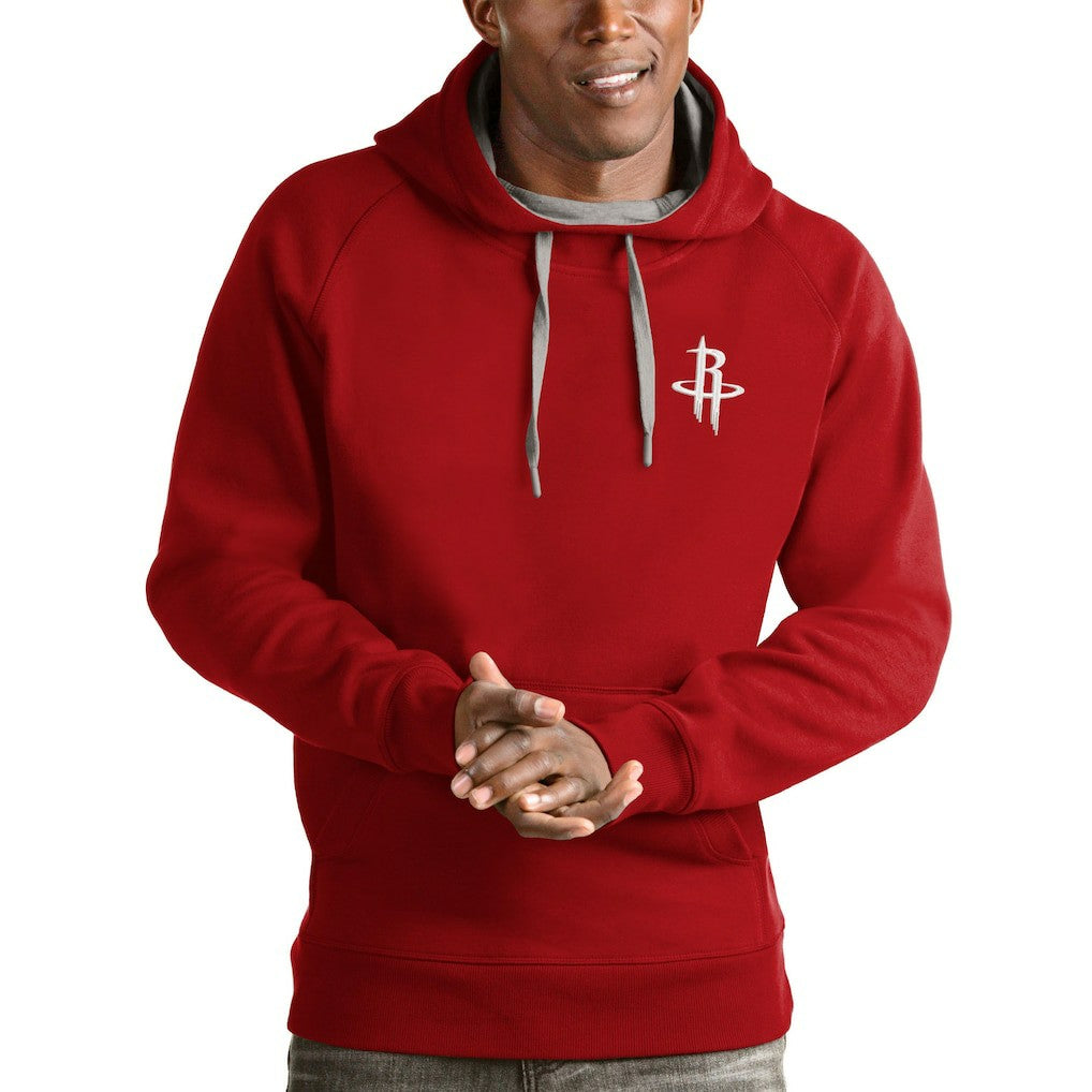 Houston Rockets Antigua Victory Pullover Hoodie sale - Red on sale