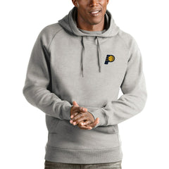 Indiana Pacers Antigua Victory Pullover Hoodie - Heathered Gray online