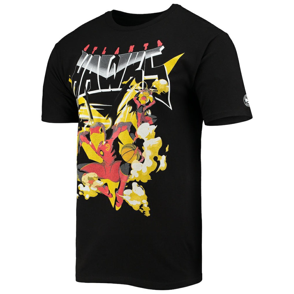 Atlanta Hawks NBA x McFlyy Identify Artist Series T-Shirt - Black shop
