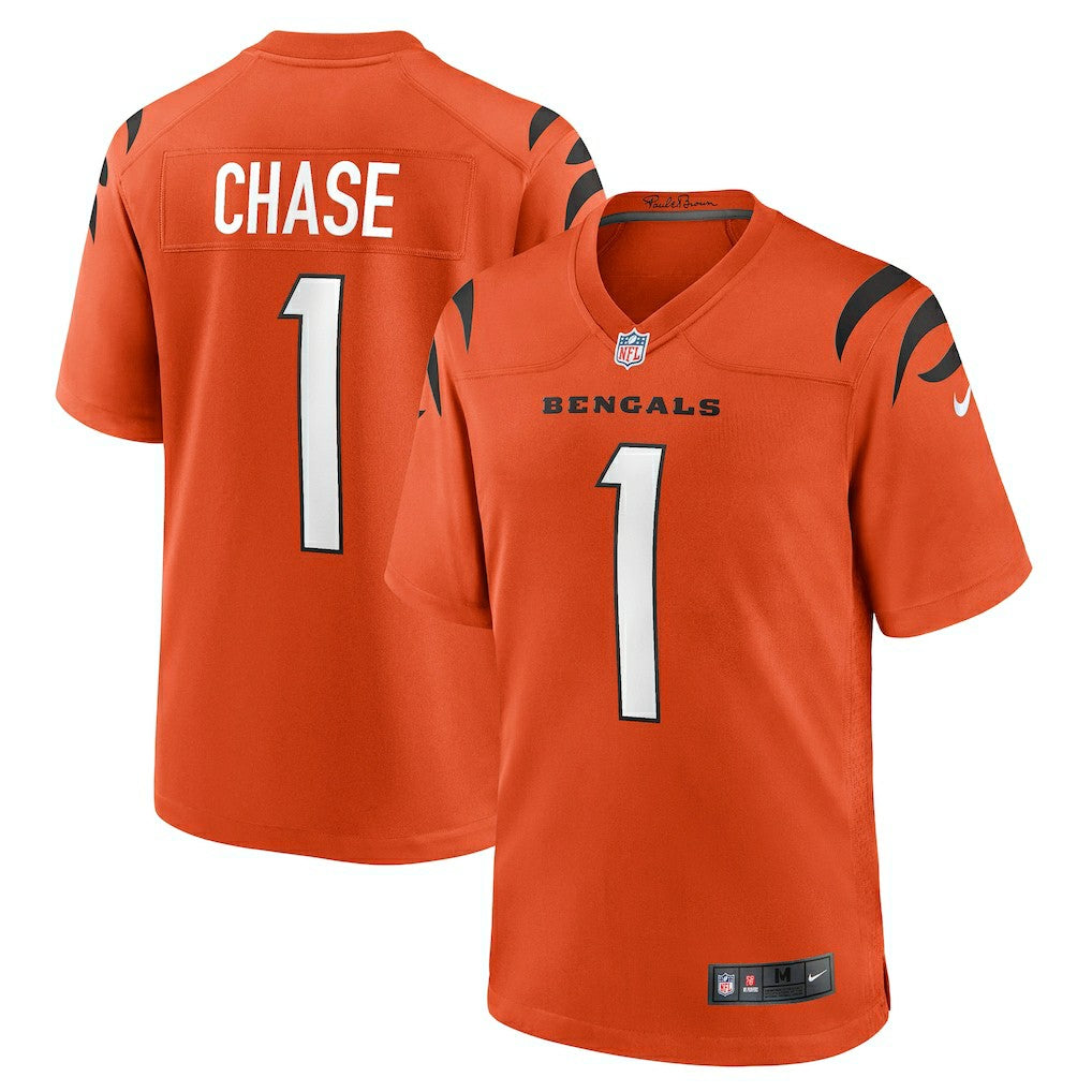 NFL Cincinnati Bengals Ja'Marr Chase  Alternate Game Jersey