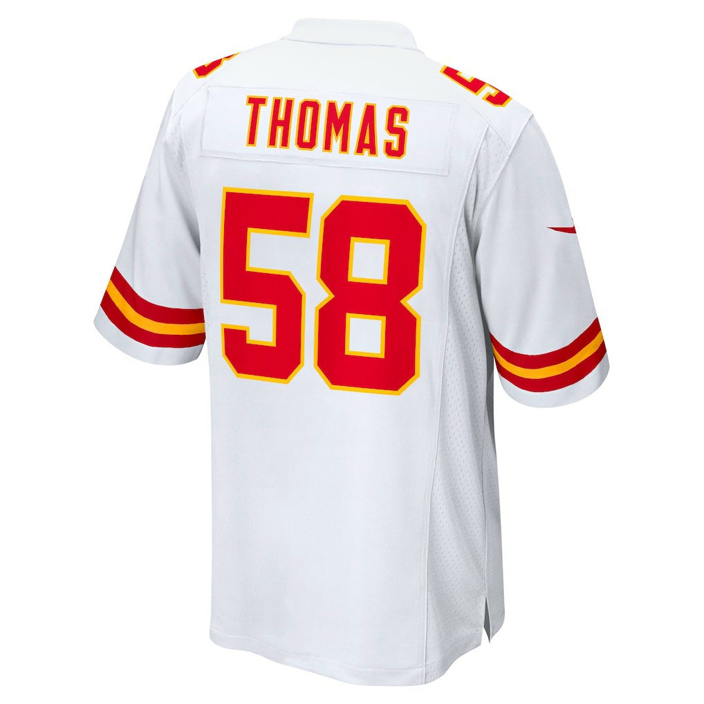 NFL Kansas City Chiefs Derrick Thomas  Retired Player Game Jersey