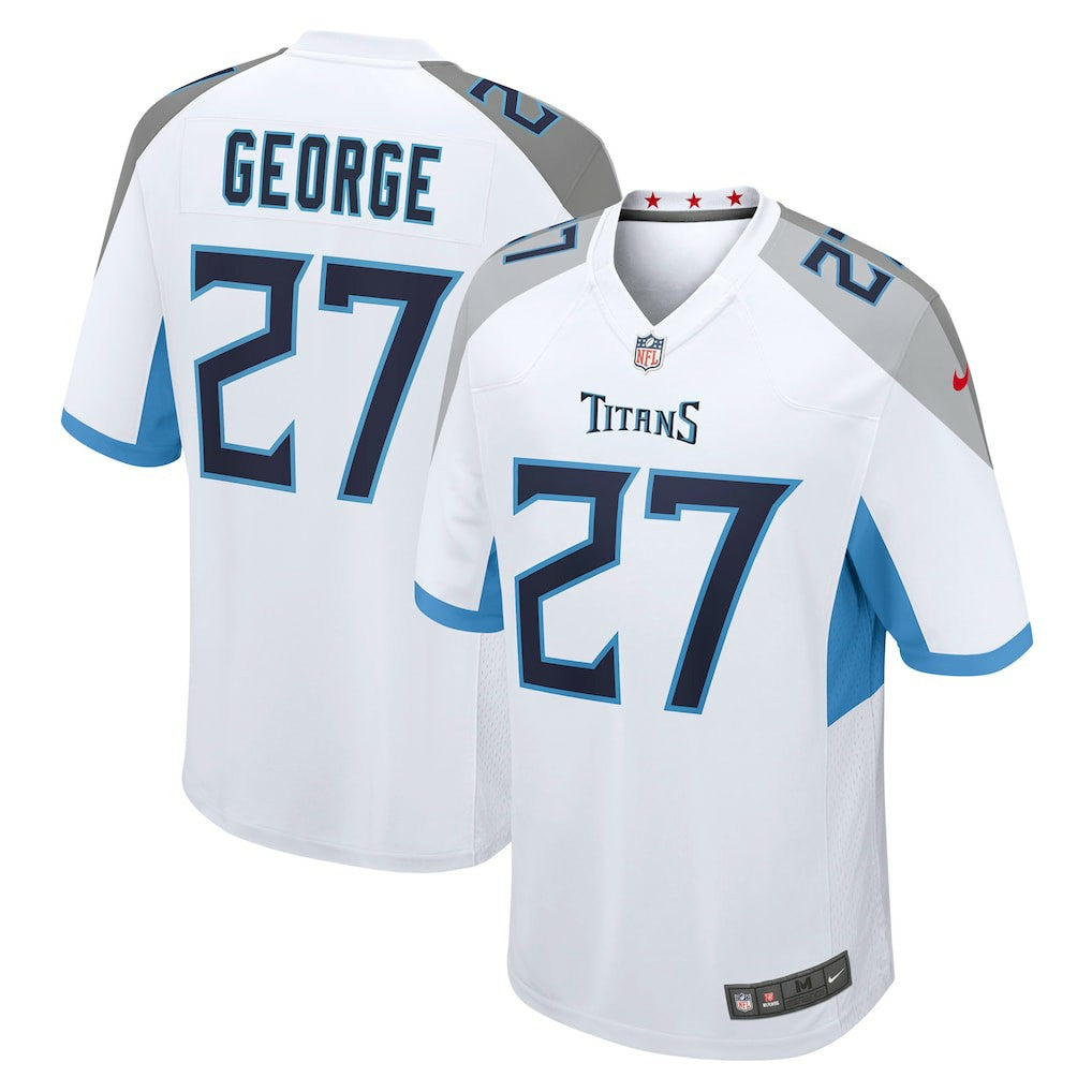 NFL Tennessee Titans Eddie George  Retired Player Game Jersey