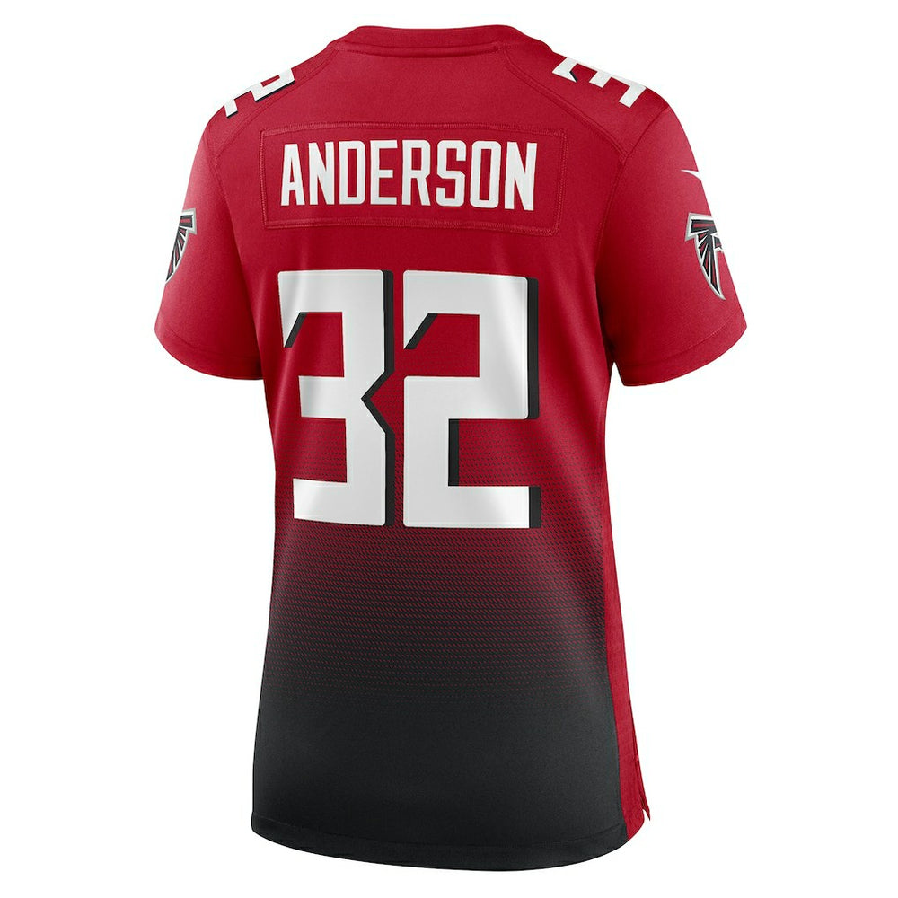 NFL Atlanta Falcons Jamal Anderson  Women's Retired Game Jersey