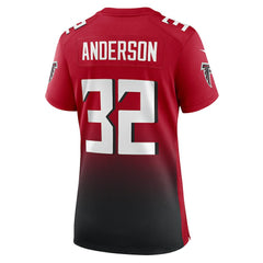 NFL Atlanta Falcons Jamal Anderson  Women's Retired Game Jersey