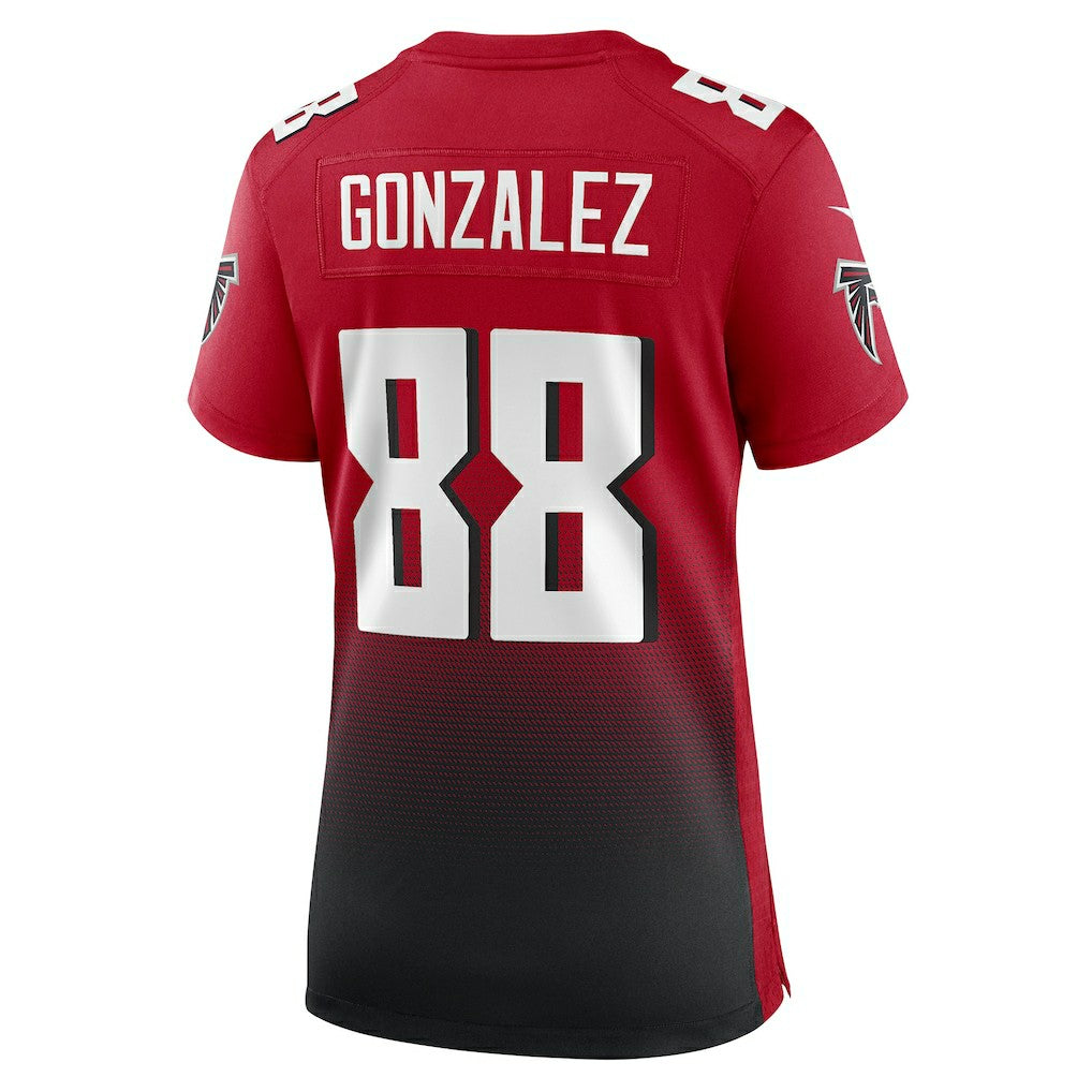 NFL Atlanta Falcons Tony Gonzalez  Women's Retired Game Jersey