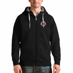 Washington Wizards Antigua Logo Victory Full-Zip Hoodie - Black discount