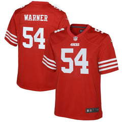 NFL San Francisco 49ers Fred Warner  Youth Game Jersey