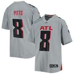NFL Atlanta Falcons Kyle Pitts  Youth Inverted Game Jersey