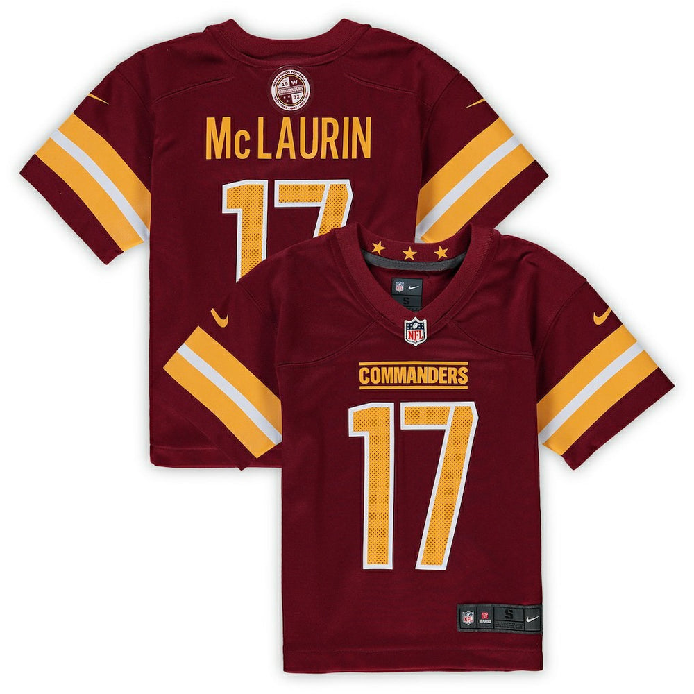 NFL Washington Commanders Terry McLaurin  Preschool Game Jersey