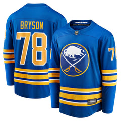 Jacob Bryson Buffalo Sabres Fanatics Home Breakaway Player Jersey