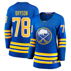 Jacob Bryson Buffalo Sabres Fanatics Women's Home Breakaway Player Jersey