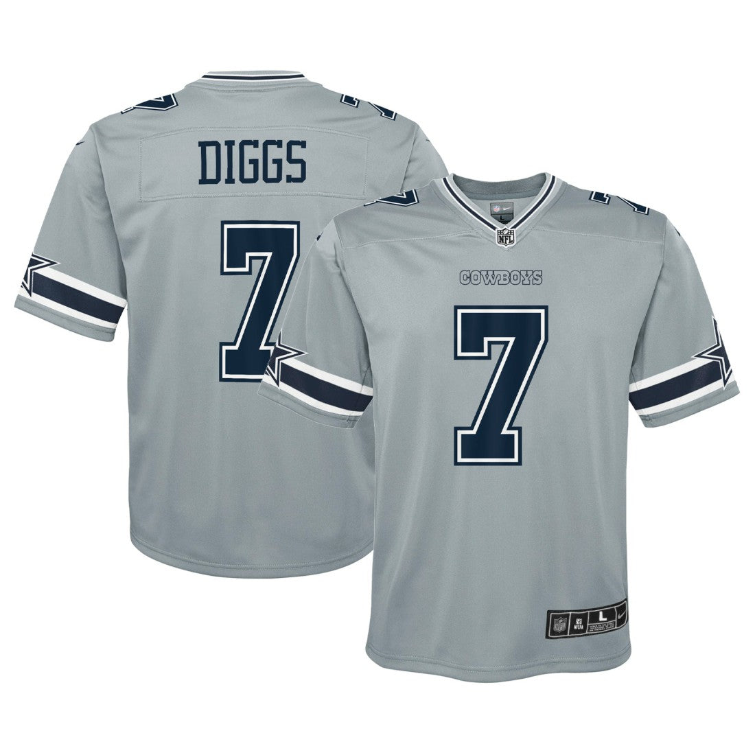 NFL Dallas Cowboys Trevon Diggs  Youth Inverted Game Jersey