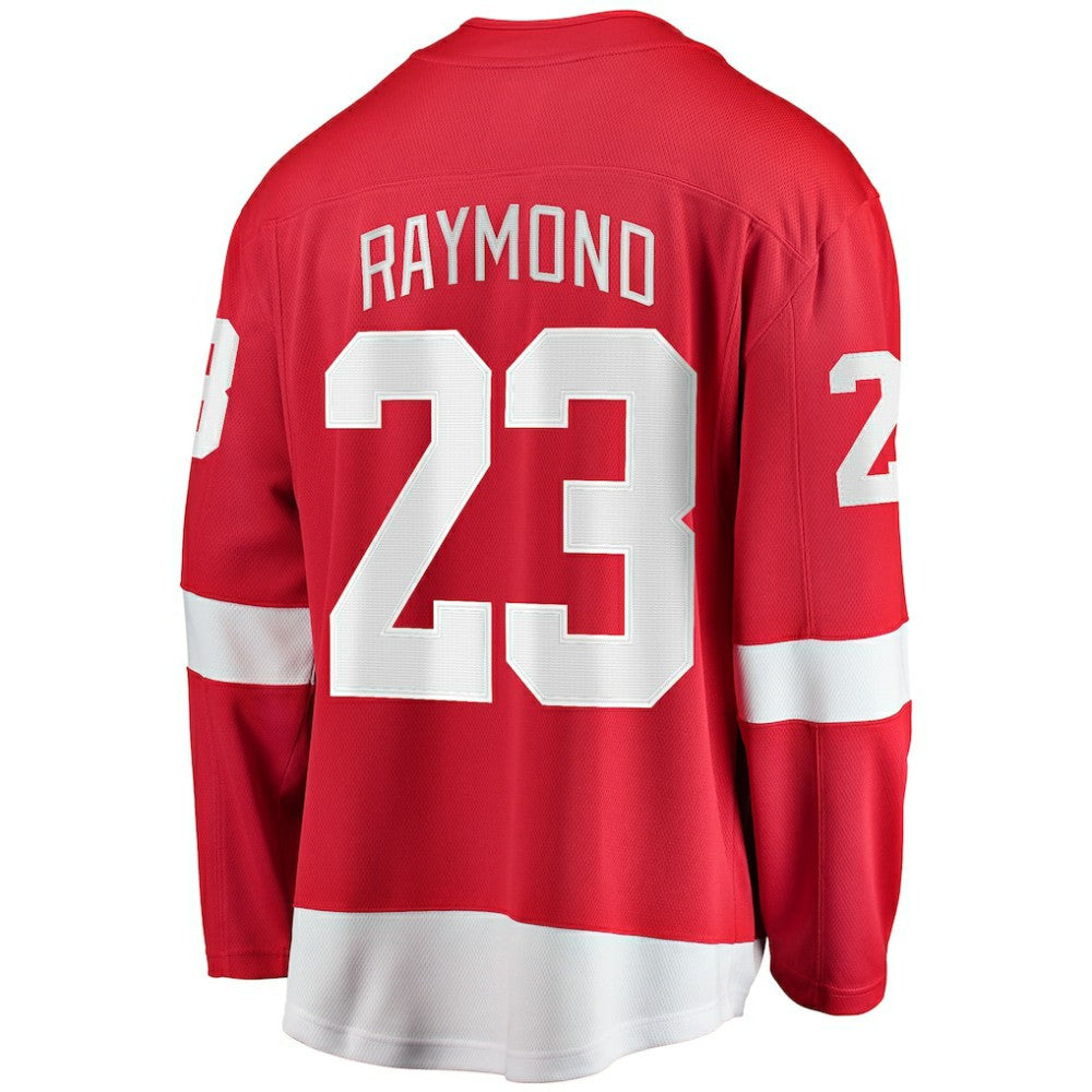 Lucas Raymond Detroit Red Wings Fanatics Home Breakaway Player Jersey
