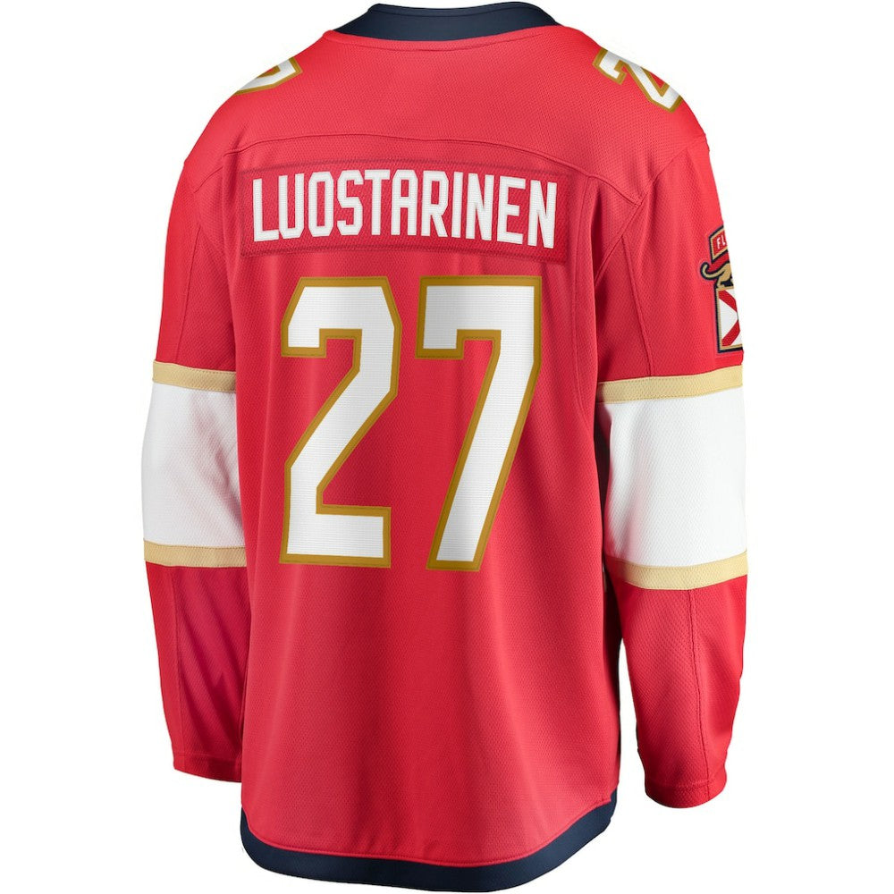 Eetu Luostarinen Florida Panthers Fanatics Home Breakaway Player Jersey