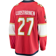 Eetu Luostarinen Florida Panthers Fanatics Home Breakaway Player Jersey