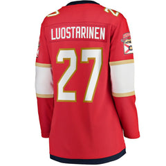 Eetu Luostarinen Florida Panthers Fanatics Women's Home Breakaway Player Jersey