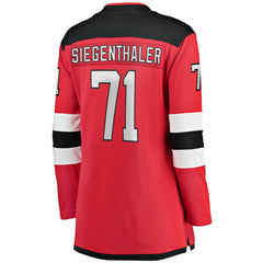 Jonas Siegenthaler New Jersey Devils Fanatics Women's Home Breakaway Player Jersey