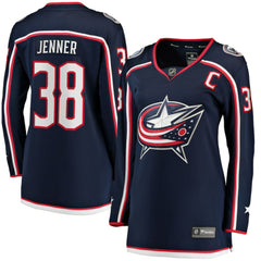 Boone Jenner Columbus Blue Jackets Women's Home Breakaway Player Jersey