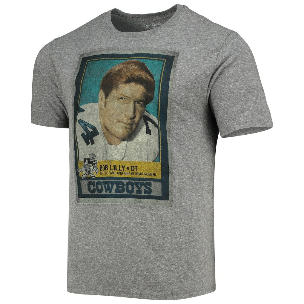 NFL Dallas Cowboys Bob Lilly  Name & Number Tri-Blend T-Shirt