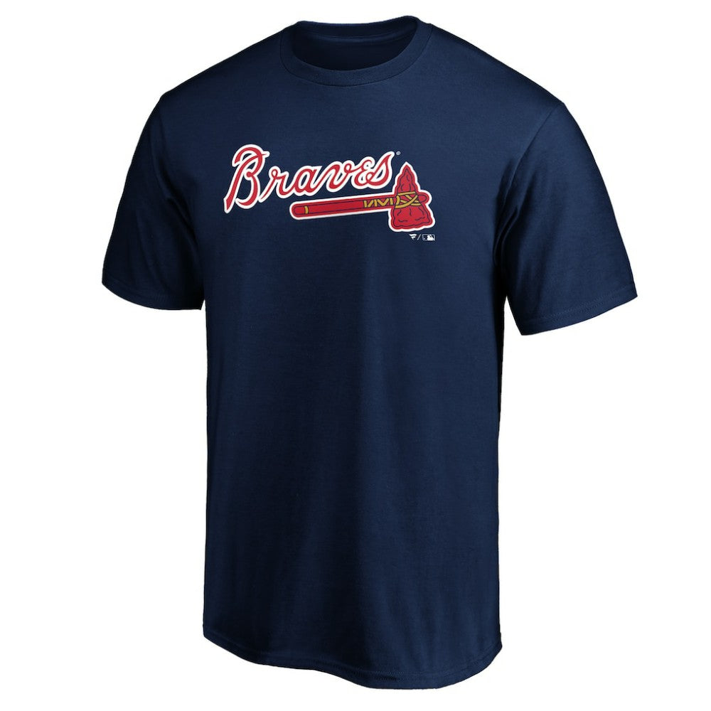 Atlanta Braves Official Team Wordmark T-Shirt - Navy