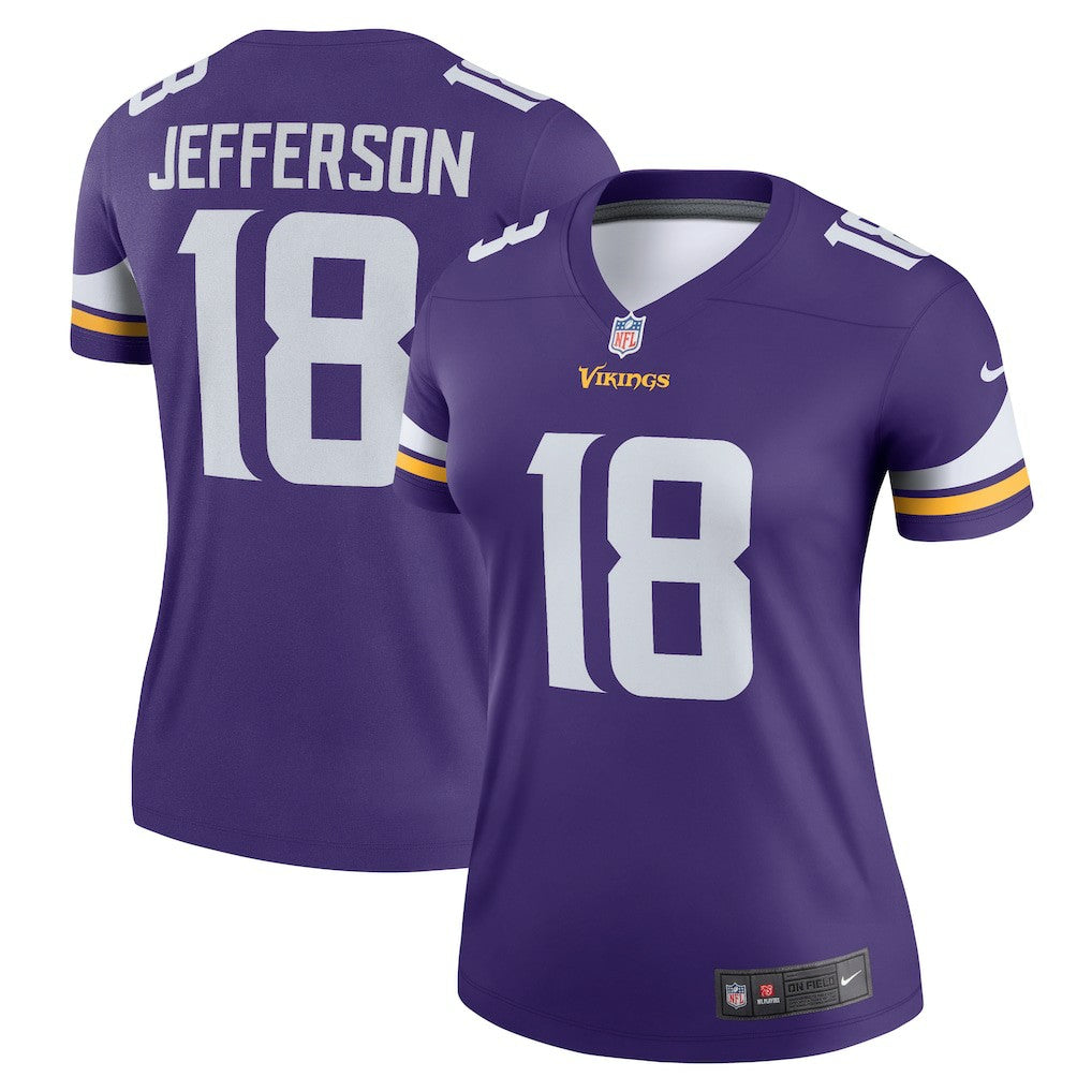 NFL Minnesota Vikings Justin Jefferson  Women's Legend Player Performance Top