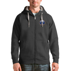 Buffalo Sabres Antigua Logo Victory Full-Zip Hoodie