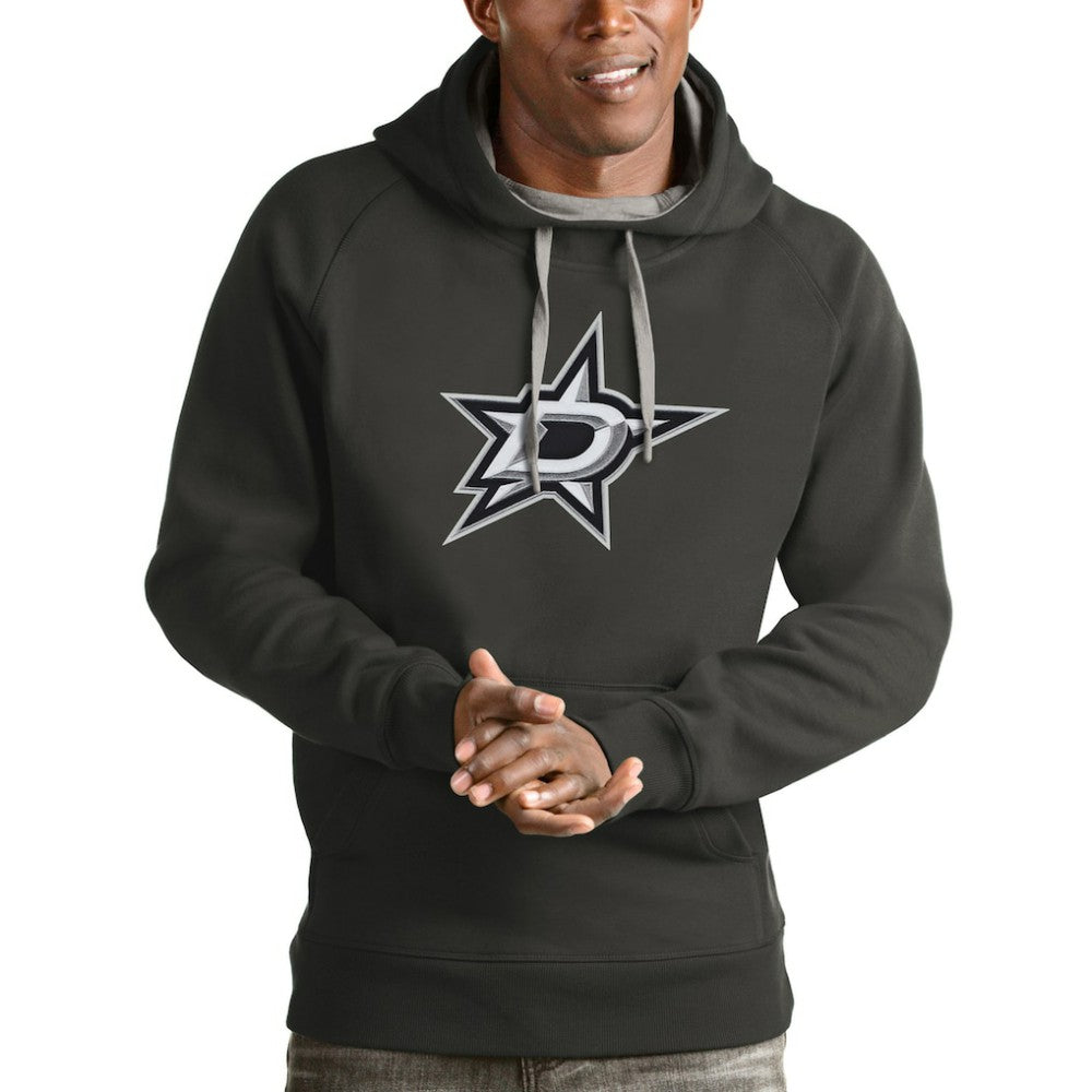 Dallas Stars Antigua Logo Victory Pullover Hoodie
