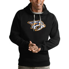 Nashville Predators Antigua Logo Victory Pullover Hoodie