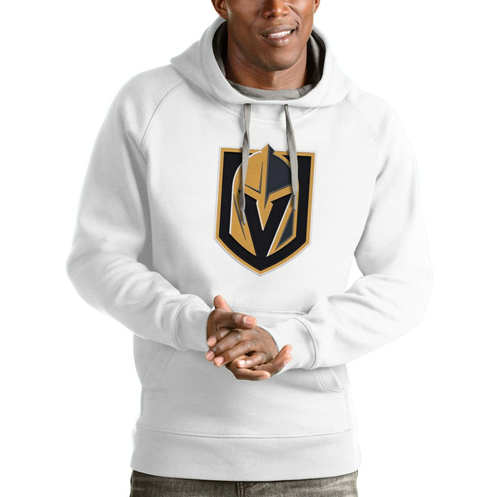 Vegas Golden Knights Antigua Logo Victory Pullover Hoodie