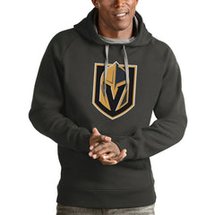 Vegas Golden Knights Antigua Logo Victory Pullover Hoodie