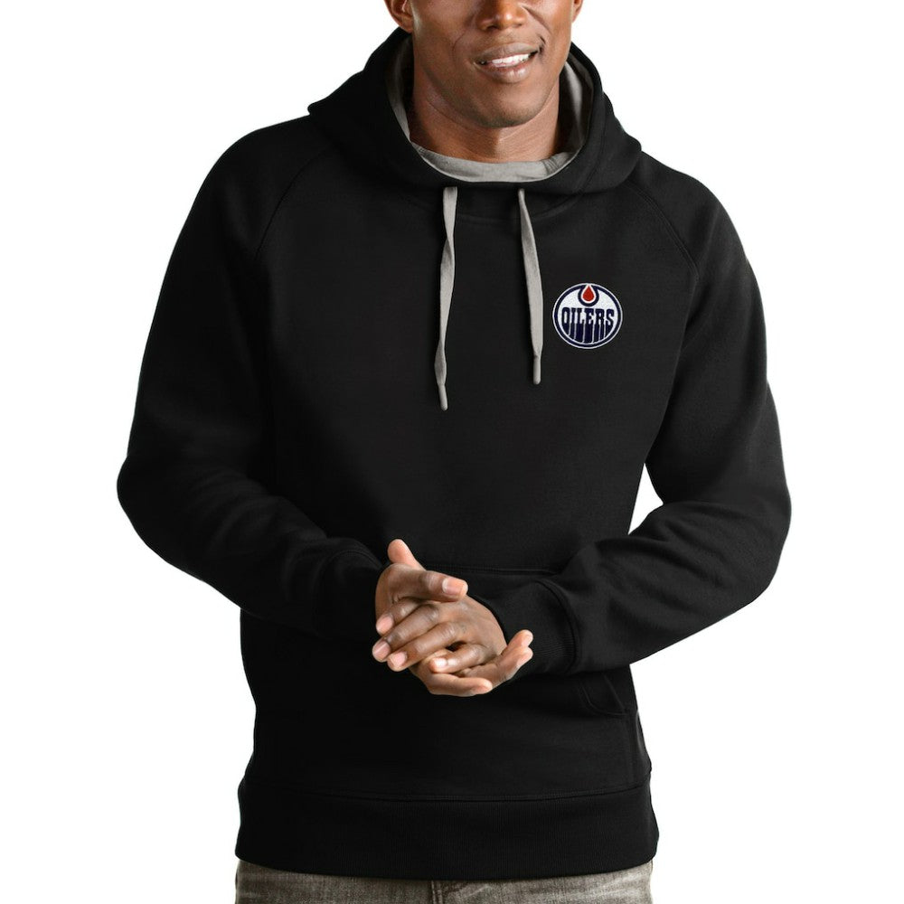 Edmonton Oilers Antigua Victory Pullover Hoodie