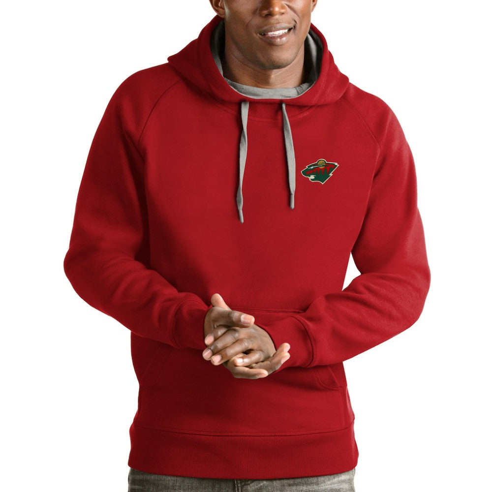 Minnesota Wild Antigua Victory Pullover Hoodie