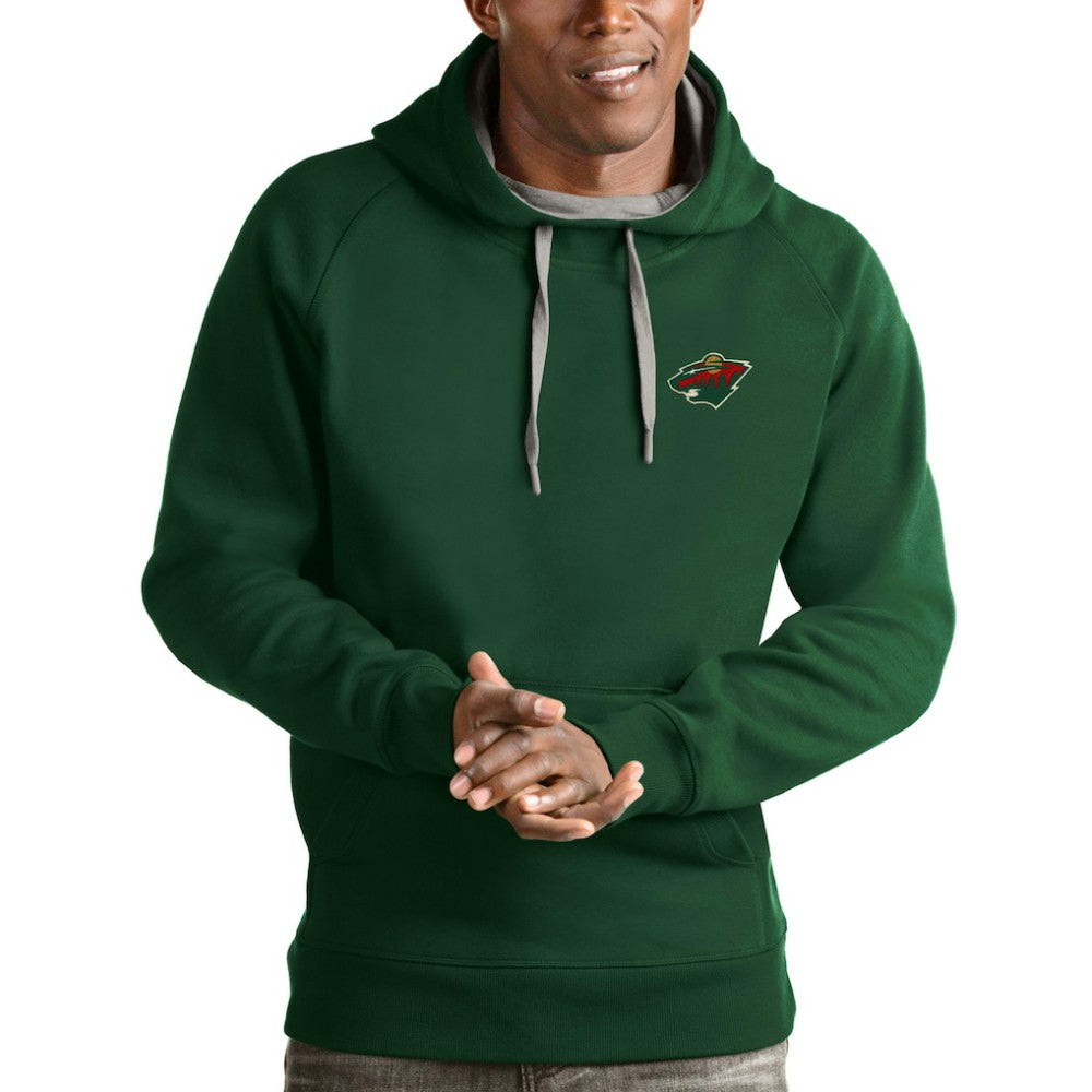 Minnesota Wild Antigua Victory Pullover Hoodie