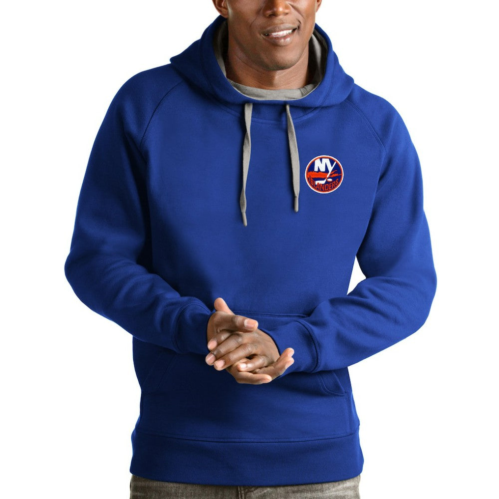 New York Islanders Antigua Team Victory Pullover Hoodie