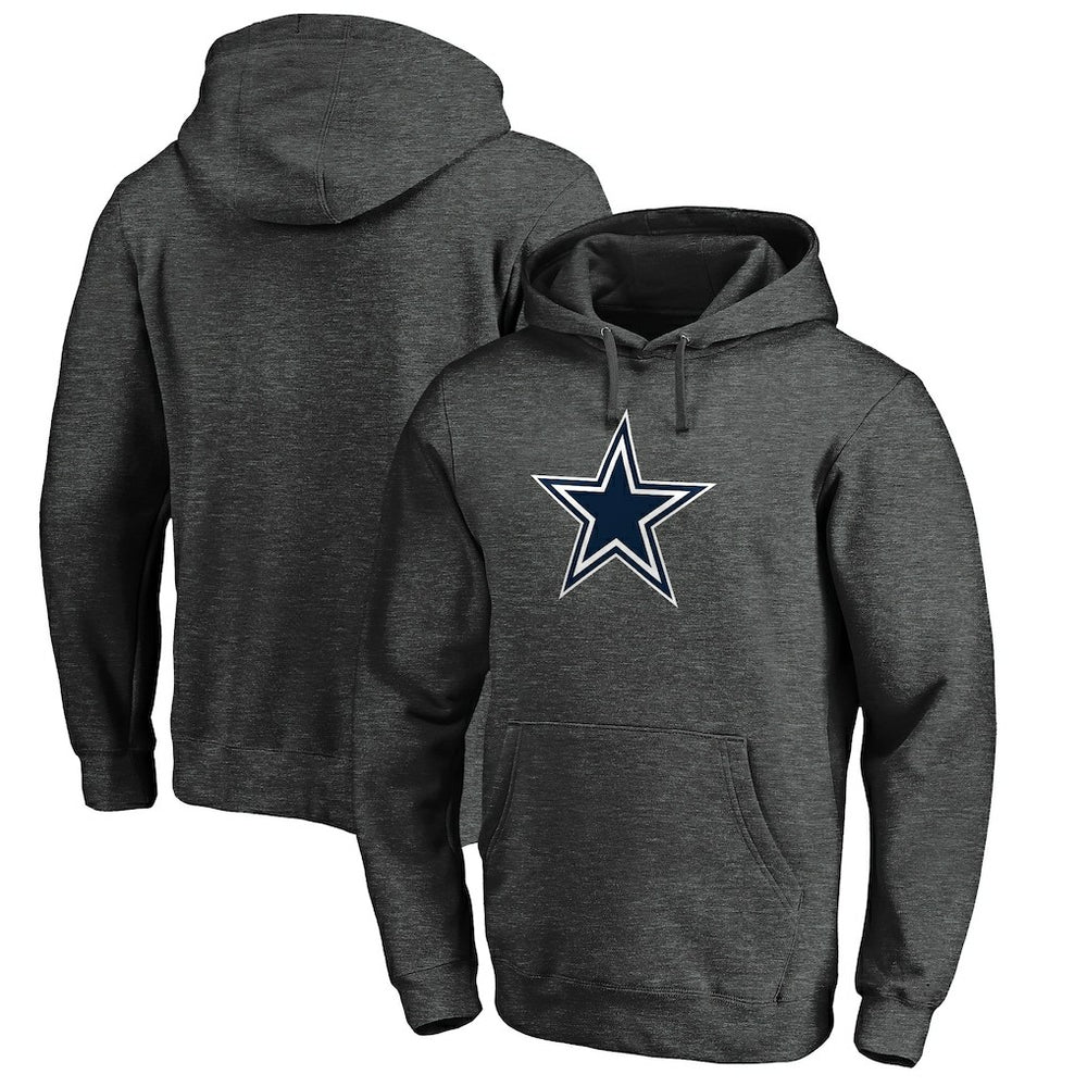 NFL Dallas Cowboys Primary Logo Fitted Pullover Hoodie