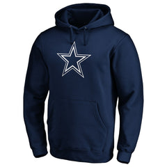 NFL Dallas Cowboys Primary Logo Fitted Pullover Hoodie