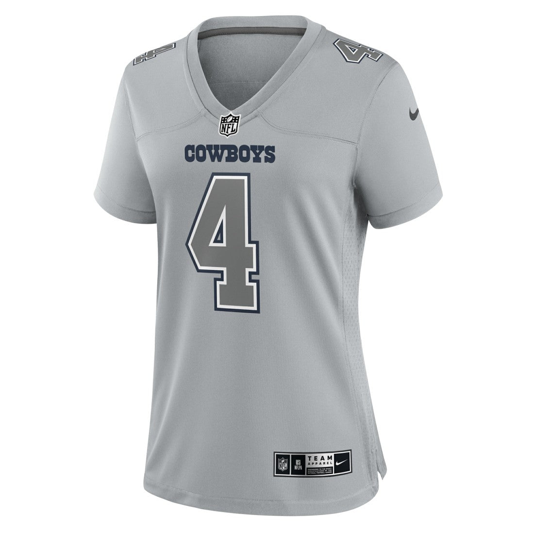 NFL Dallas Cowboys Dak Prescott  Women's Atmosphere Fashion Game Jersey
