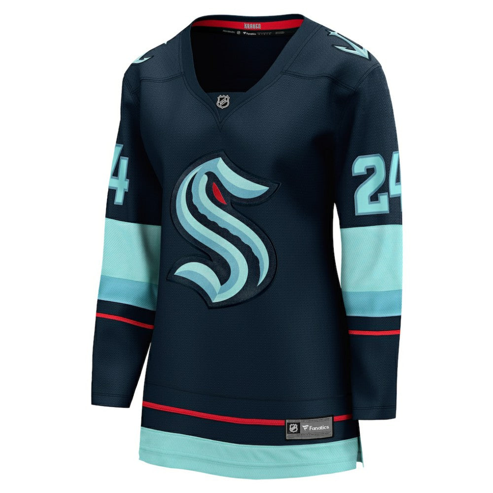Jamie Oleksiak Seattle Kraken Fanatics Women's Home Breakaway Player Jersey