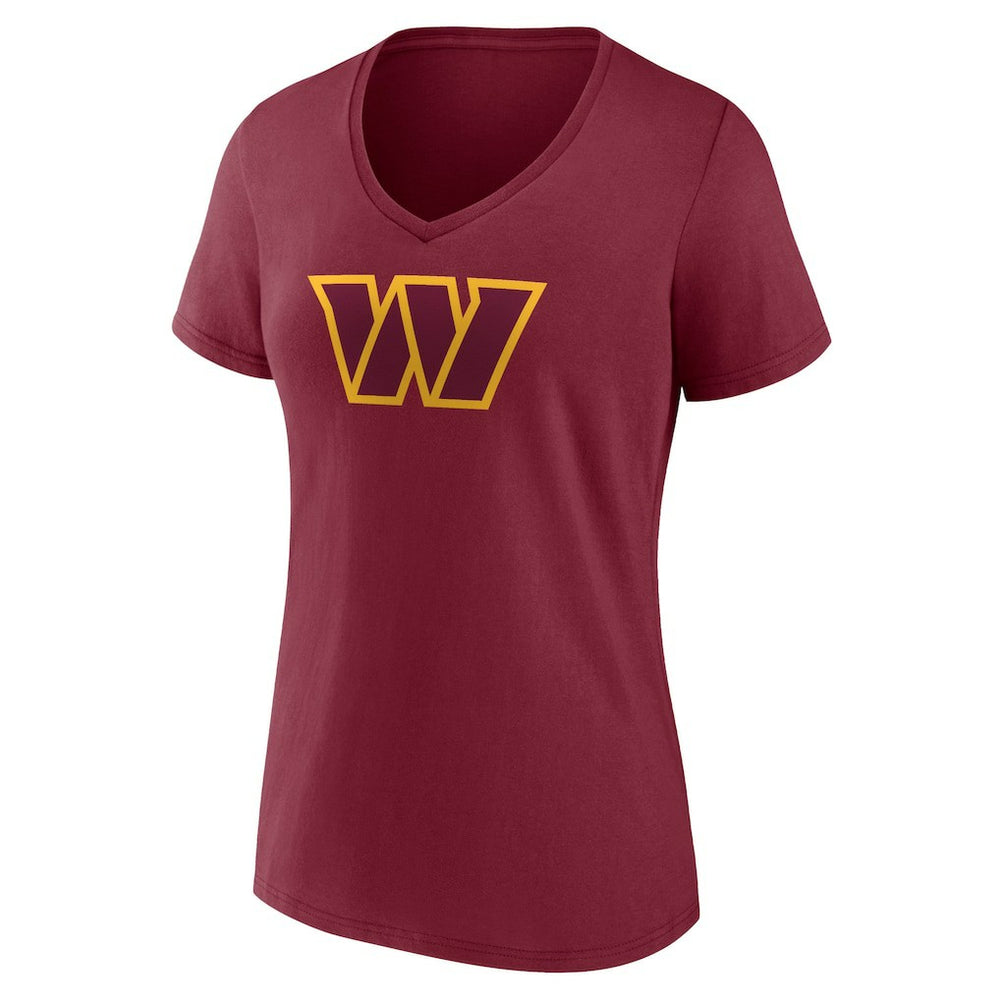 NFL Washington Commanders Terry McLaurin  Women's Player Icon Name & Number V-Neck T-Shirt