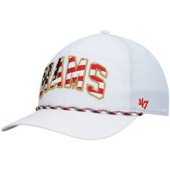 NFL Los Angeles Rams '47 Hitch Stars and Stripes Trucker Adjustable Hat