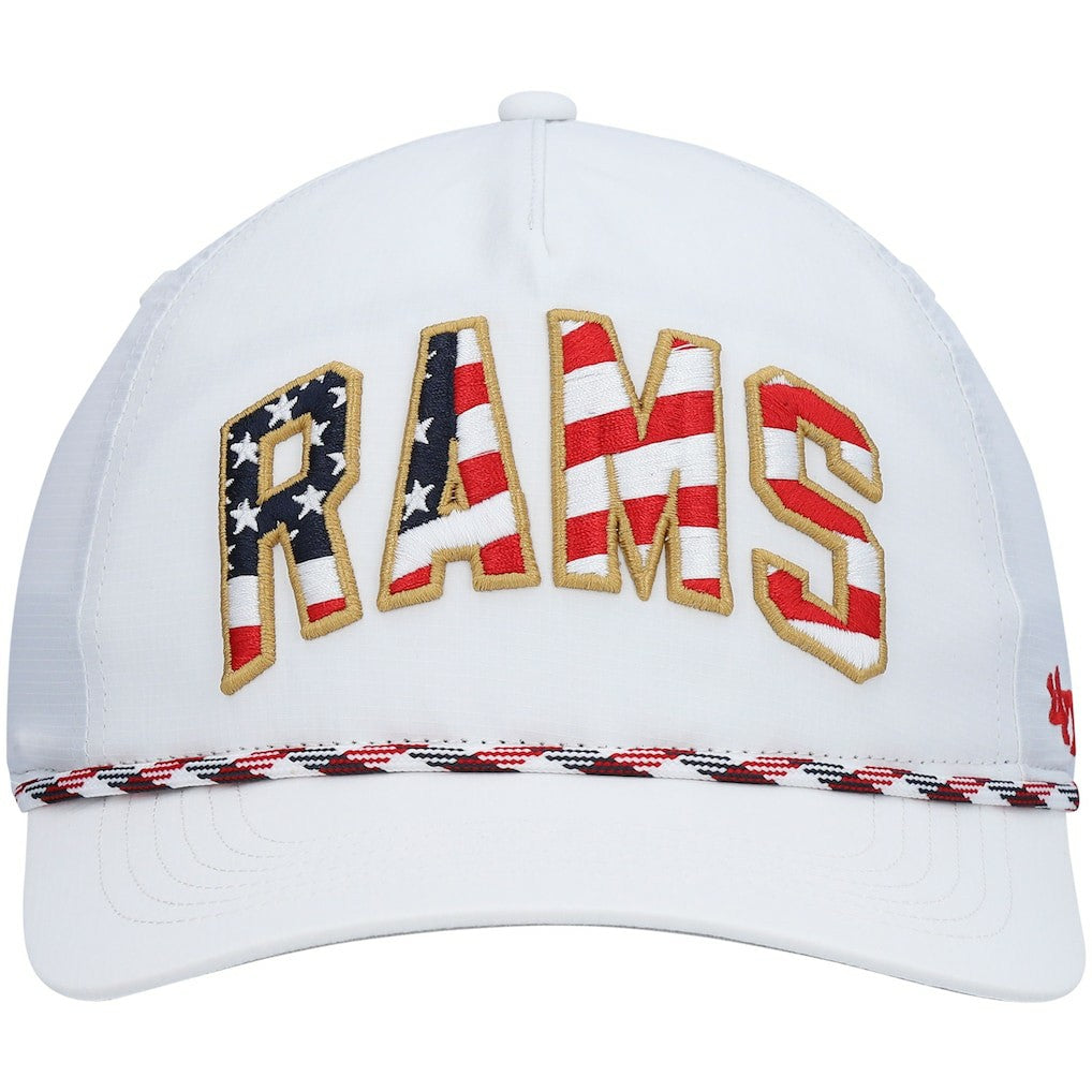NFL Los Angeles Rams '47 Hitch Stars and Stripes Trucker Adjustable Hat