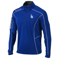 Los Angeles Dodgers Shotgun Omni-Wick Quarter-Zip Pullover Jacket - Royal | Columbia