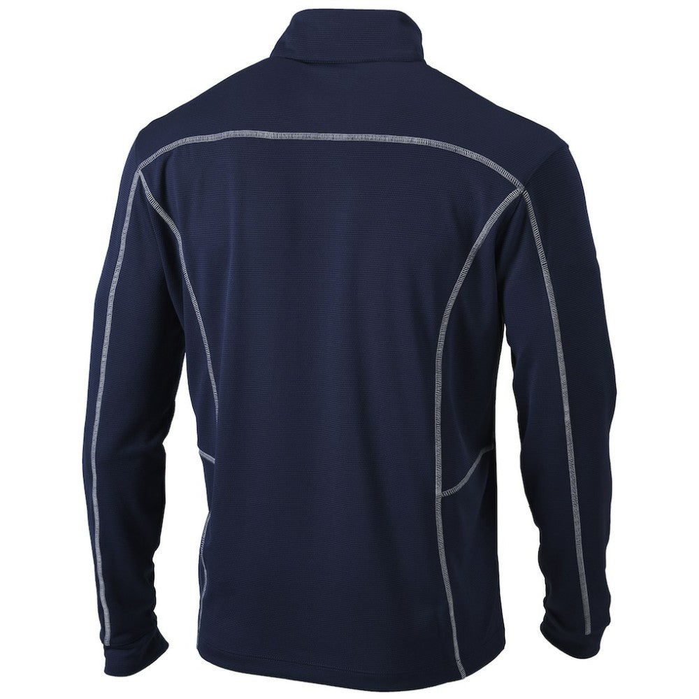 New York Yankees Shotgun Omni-Wick Quarter-Zip Pullover Jacket - Navy | Columbia