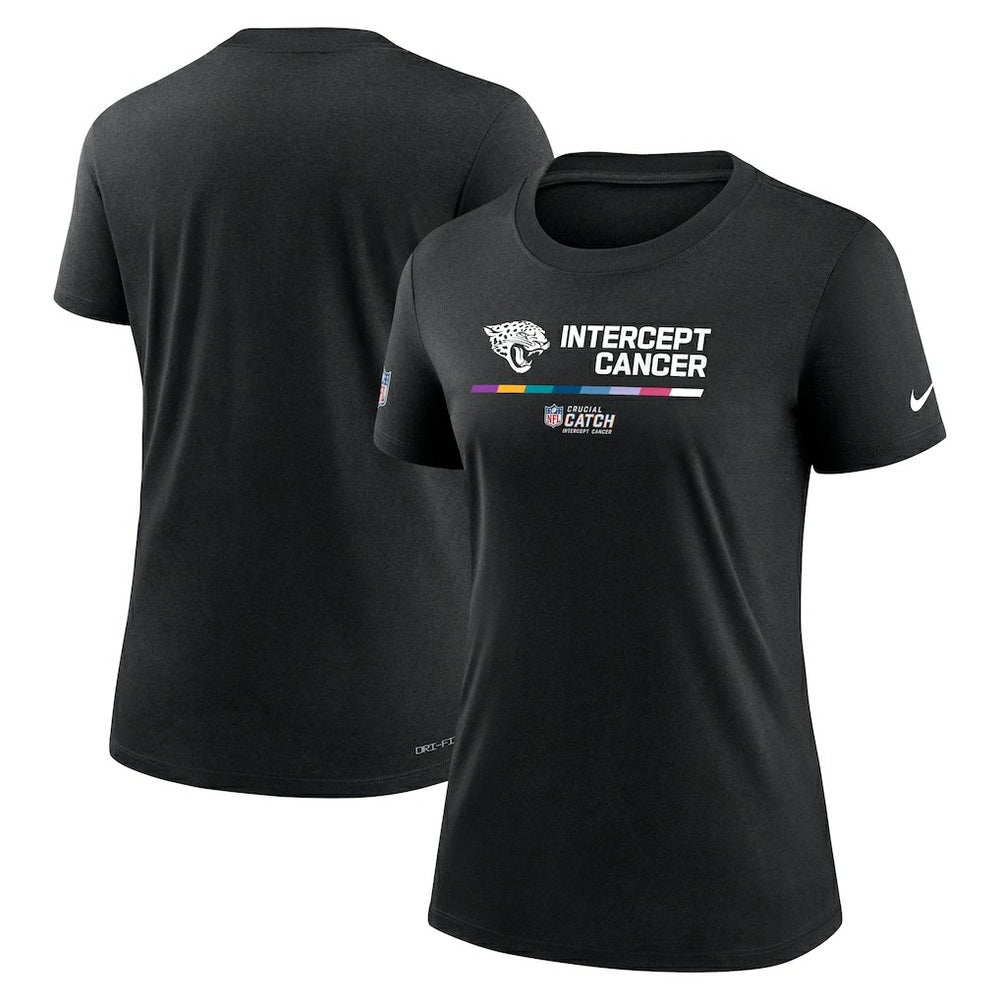 NFL Jacksonville Jaguars Women's NFL Crucial Catch Performance T-Shirt