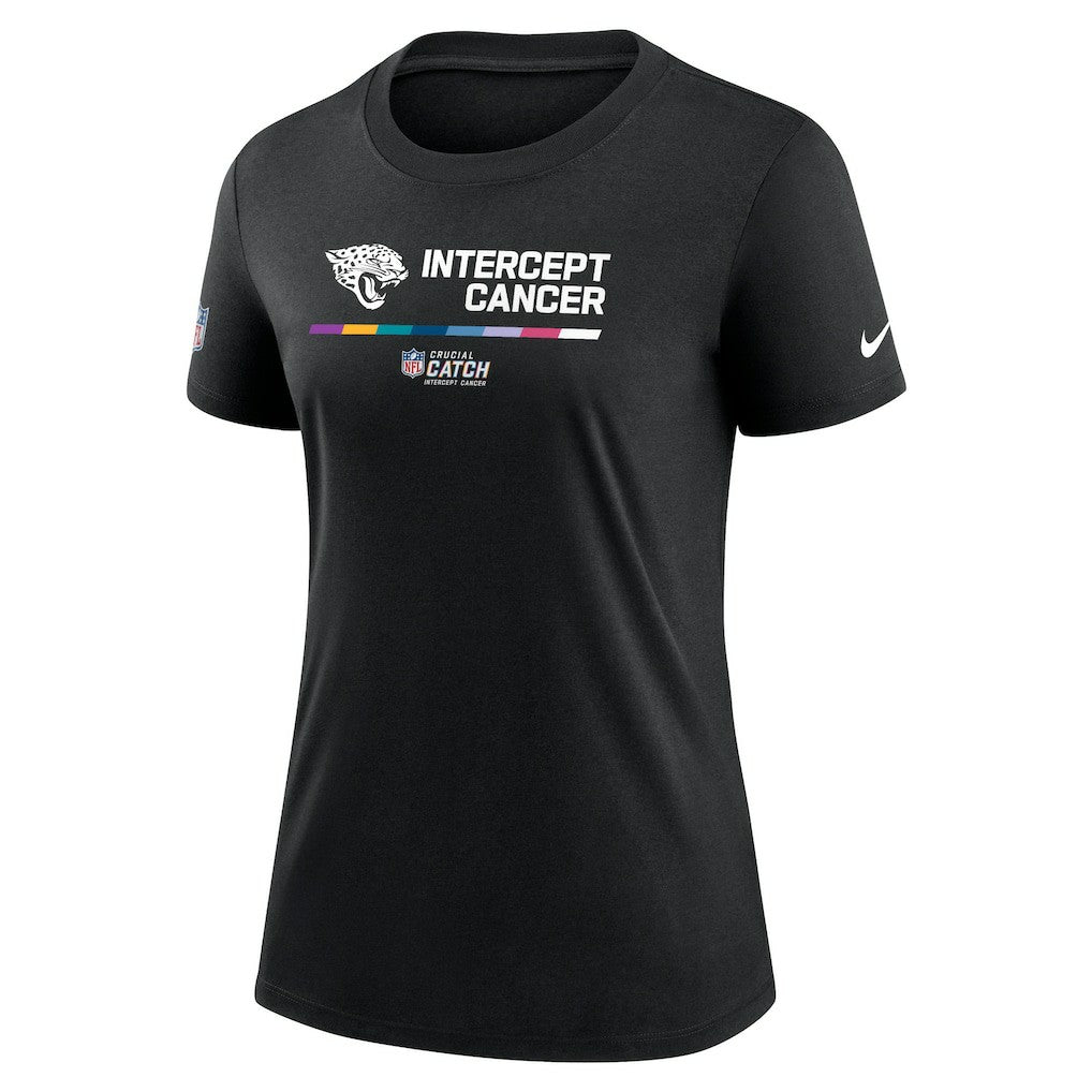 NFL Jacksonville Jaguars Women's NFL Crucial Catch Performance T-Shirt