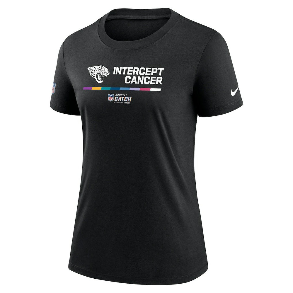NFL Jacksonville Jaguars Women's NFL Crucial Catch Performance T-Shirt