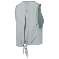 Chicago Cubs The Wild Collective Women's Open Back Twist-Tie Tank Top - Light Blue