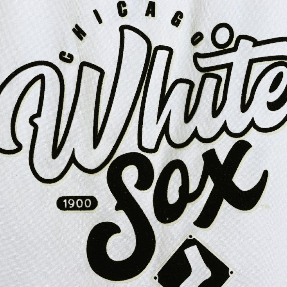 Chicago White Sox The Wild Collective Women's Open Back Twist-Tie Tank Top - White