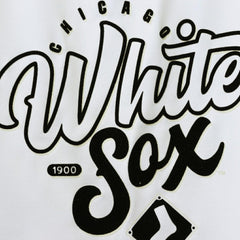 Chicago White Sox The Wild Collective Women's Open Back Twist-Tie Tank Top - White