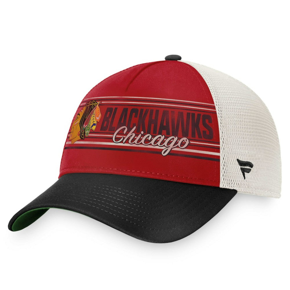 Chicago Blackhawks Fanatics True Classic Retro Trucker Snapback Hat